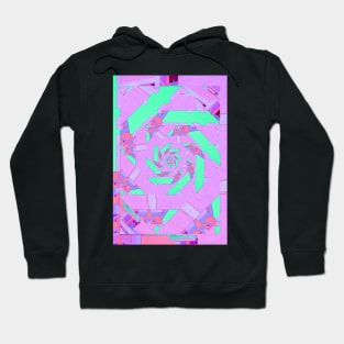 Glitch Spiral 01 Hoodie